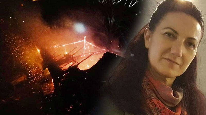 Babasını yanan evde sandı, kalp krizinden öldü