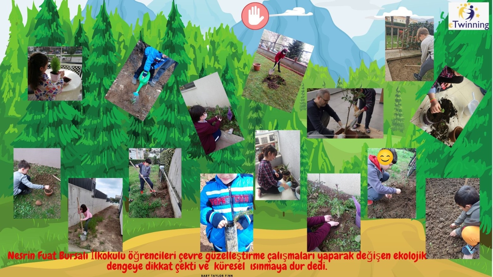 Öğrencilere çevre bilinci aşılanıyor Öğrencilere çevre bilinci aşılanıyor