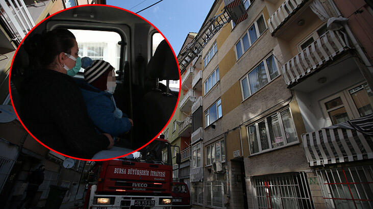 Bursa’da birlikte yaşadığı kadını ve çocuğunu eve kilitleyen adam tutuklandı