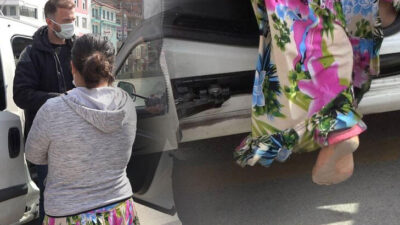 Çıplak ayakla 2 kilometre koşup yardım istedi