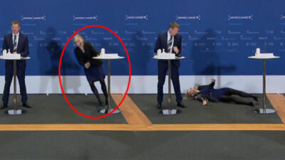 Bir anda yere yığıldı!