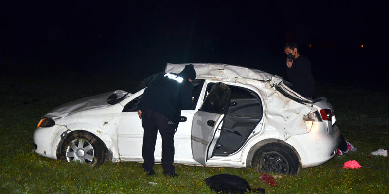 Korkunç kaza! 1 ölü, 4 yaralı