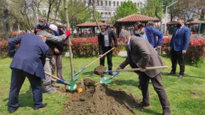 Kestel’de 2021’nci fidan toprakla buluştu