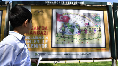 Osmangazi’den çocuklara çifte bayram