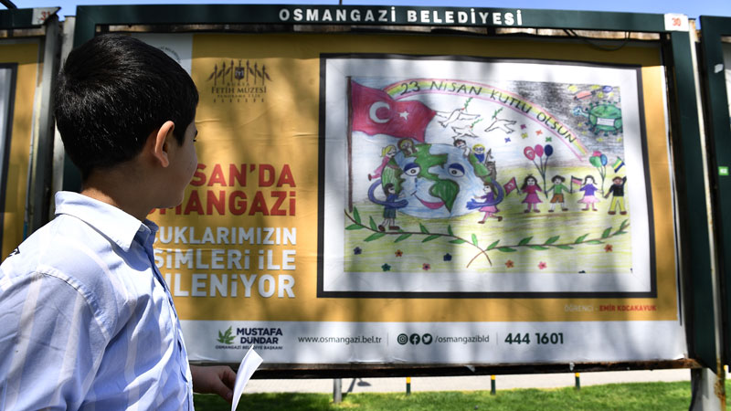 Osmangazi’den çocuklara çifte bayram