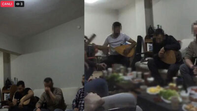 Bursa’da canlı yayın yapınca yakalandılar