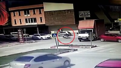 Bursa’daki feci kaza kamerada