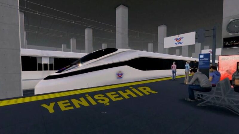 Yenişehir hızlı treninde yeni gelişme! Saatte 200 kilometre hıza çıkacak Bursa-Yenişehir-Osmaneli arasına saatte 200 kilometre hıza uygun çift hatlı, elektrikli