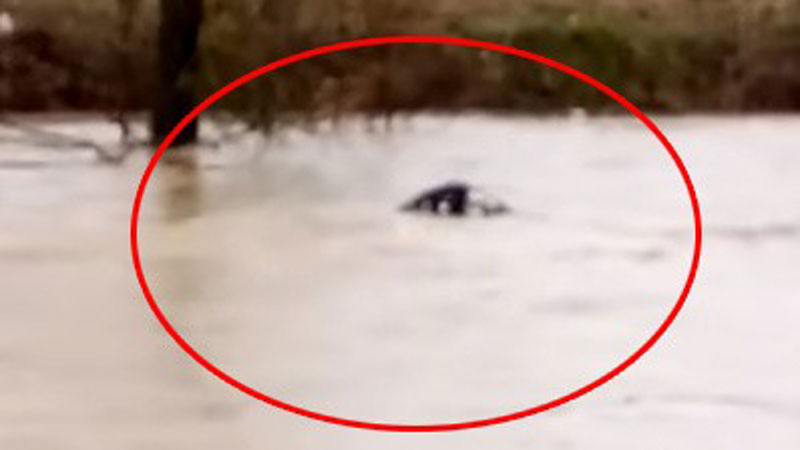 Görüntüler Bursa’dan… Azgın sular böyle yuttu Görüntüler Bursa’dan… Azgın sular böyle yuttu