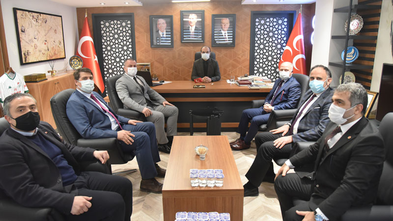 AK Parti Bursa’dan MHP’ye ziyaret