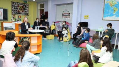 ‘Bana Bir Masal Anlatsana’nın konuğu Başkan Taban oldu