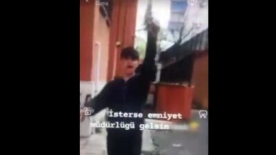 Okul bahçesinde skandal görüntü! Yakalandılar