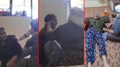Kan donduran görüntü! Ölen yaşlı kadın, gelini tarafından dövülmüş