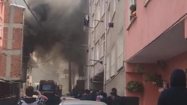 Korkutan yangın! 1’i bebek 5 kişi kurtarıldı