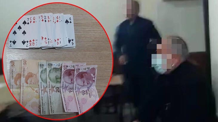 Kahveye şok baskın! Kumar oynayan 12 kişiye ceza kesildi