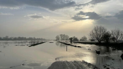 Bursa’da 35 bin dönüm arazi su altında kaldı