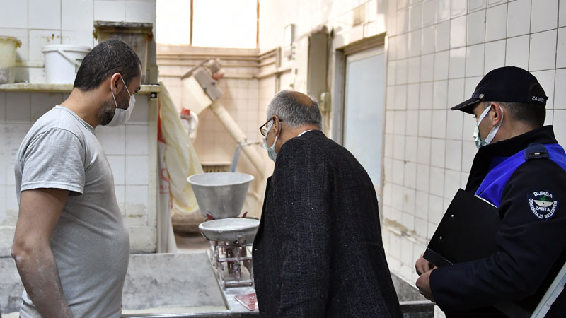 Osmangazi Zabıta’dan gıda denetimi