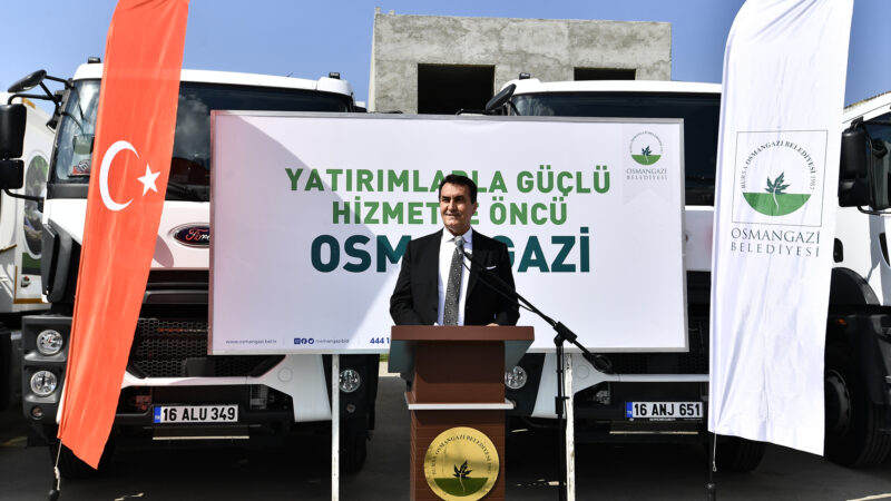 967 kişilik temizlik ordusunu 57 yeni temizlik aracı ile güçlendiren