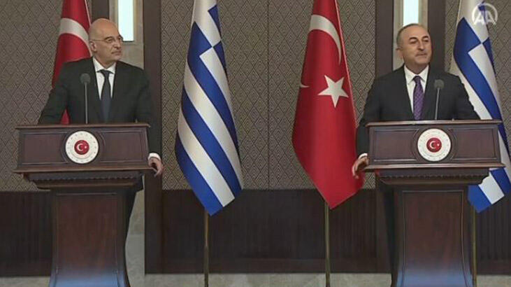Yunanistan ile gergin görüşme! Bakan Çavuşoğlu sert çıktı…