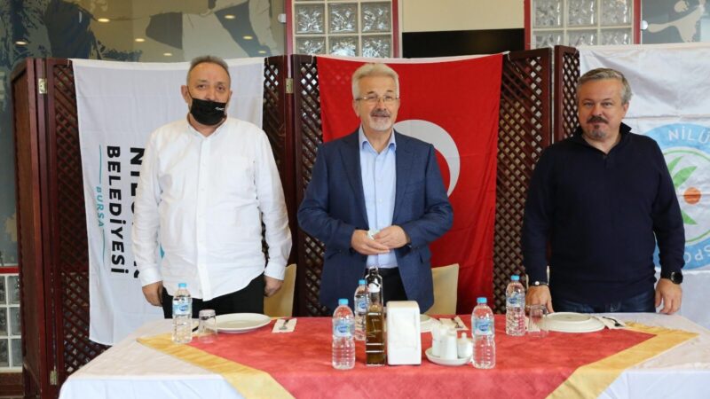 Nilüfer Belediye Başkanı ve Nilüfer Belediyespor Kulübü Başkanı Turgay Erdem,