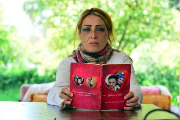 Öldüresiye dövdüğü eşi için aşk kitabı yazmış