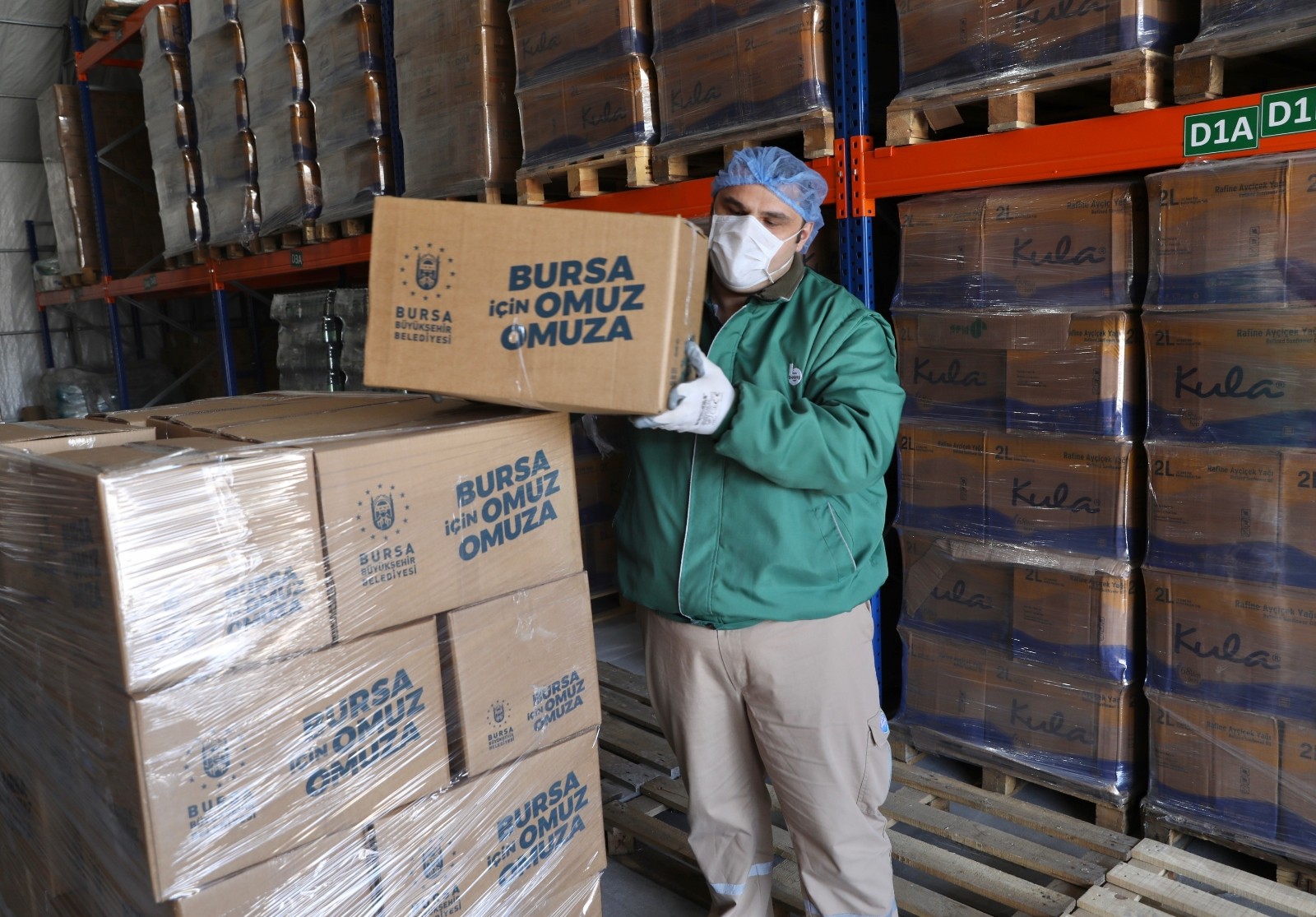 Tam kapanmada Büyükşehir’den tam destek