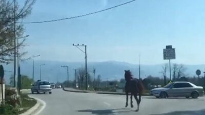 Bursa trafiğinde dört nala