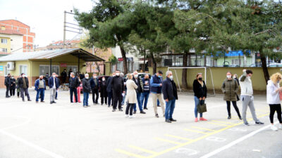 Bursa’da sandık başı yoğunluğu