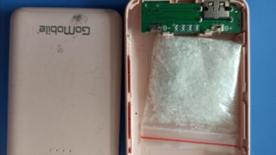 Bursa’da yakalandı! Taşınabilir şarj cihazının içine gizlemiş