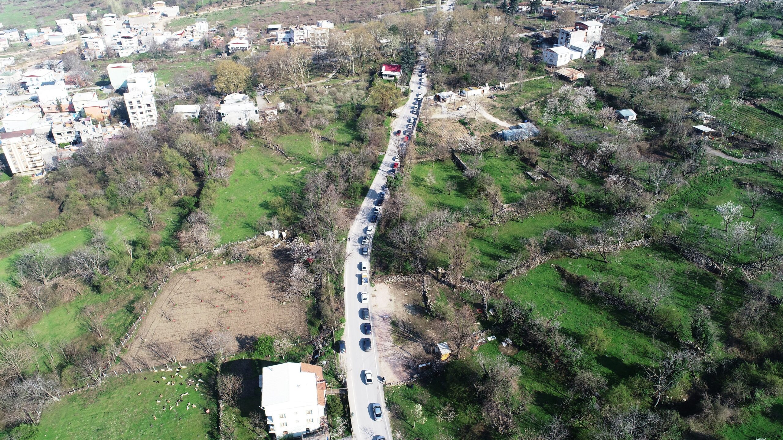 Bursa’da, ramazan öncesi oraya akın ettiler! ‘Bir saattir yollardayız’