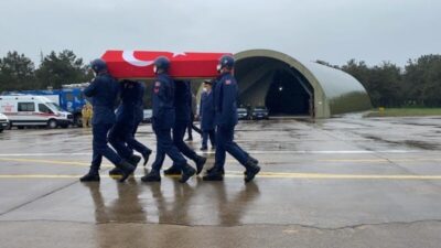 Bursalı şehit baba ocağına getirildi