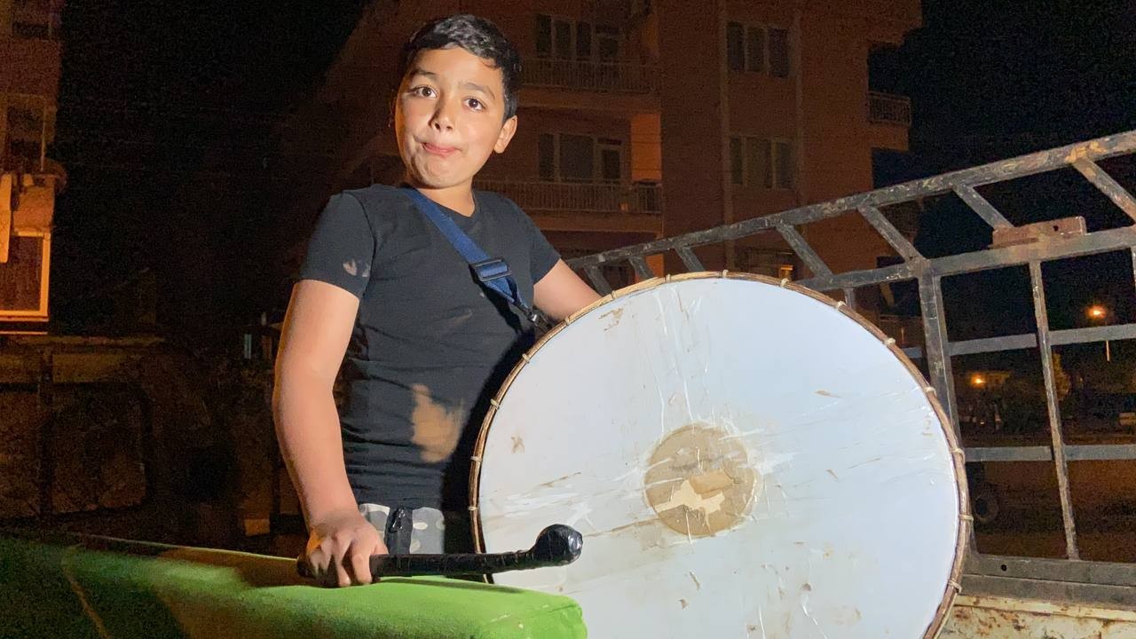 Bursa’nın en küçük davulcusu Bursa’nın en küçük davulcusu