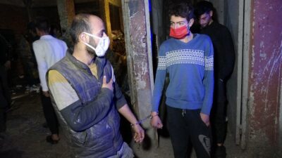 Bursa’da trajikomik olay! Arkadaşlarının şakasından polis kurtardı