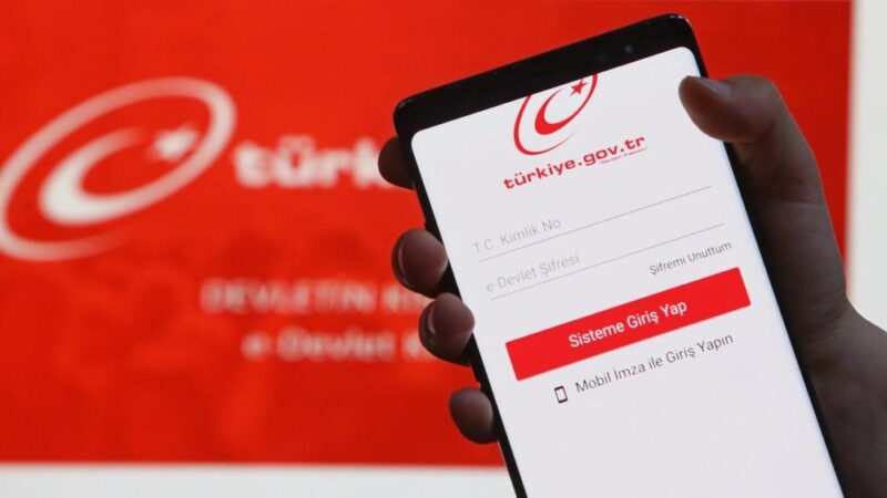 İçişleri Bakanlığı Nüfus ve Vatandaşlık İşleri Genel Müdürlüğünce, e-Devlet Kapısı