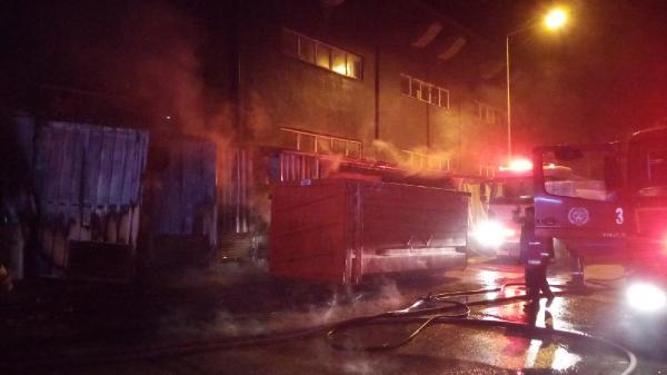 Bursa’da fabrikada yangın Bursa’da fabrikada yangın