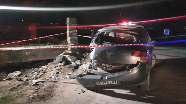 Bursa’da korkunç kaza: 3 ağır yaralı