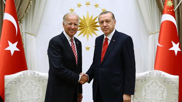 Cumhurbaşkanı Erdoğan Biden ile görüştü