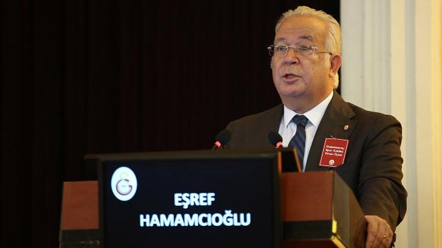 Galatasaray Divan Kurulu Başkanı Eşref Hamamcıoğlu, kişisel sosyal medya hesabından