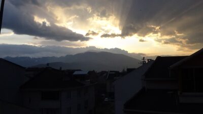 Bursa’da gün batımı mest etti