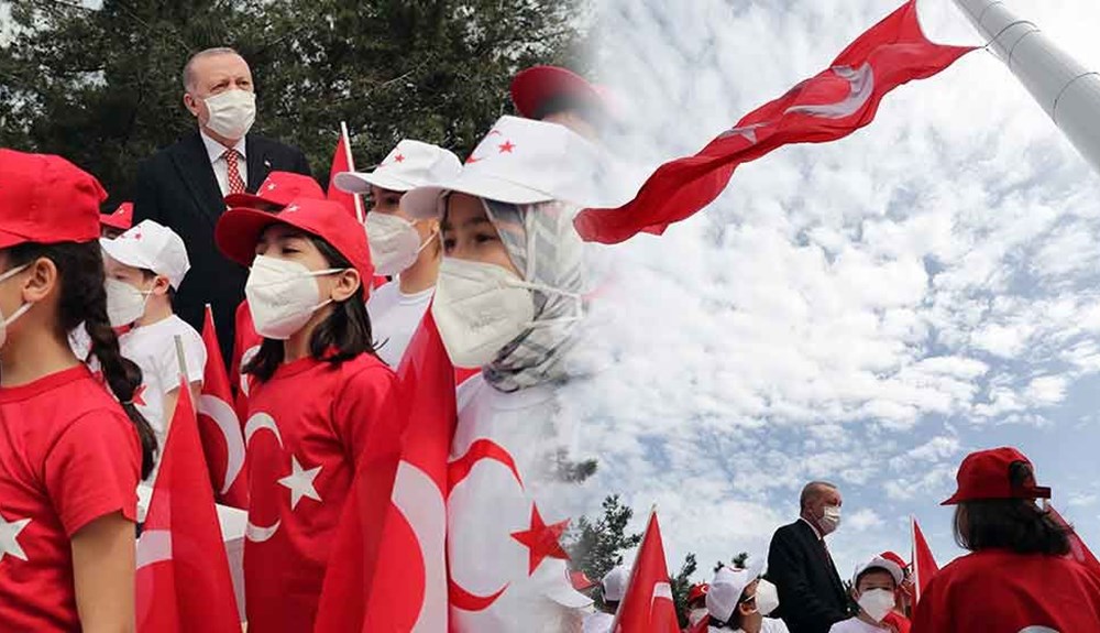 En büyük bayrak gönderde! Tam 1000 metrekare