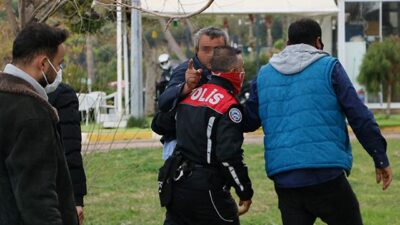İntihar için falezlere çıktı, acıkınca polisten kebap istedi