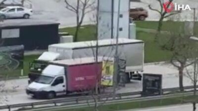 Bursa’da pes dedirten görüntüler