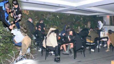 Dizi çekimi yalanıyla 500 kişilik parti! Böyle yakalandılar