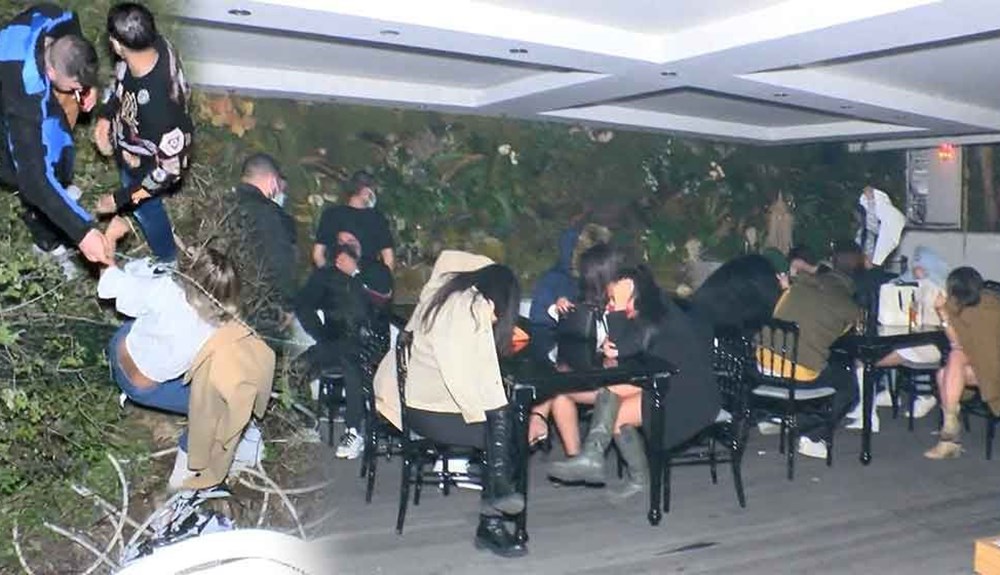 Dizi çekimi yalanıyla 500 kişilik parti! Böyle yakalandılar