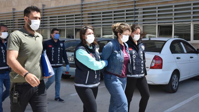 2,5 milyonluk hırsızlık yapan Kolombiyalılar yakalandı