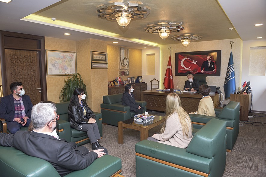 Koreli stajyerler BUSKİ’de