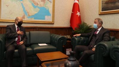 Bakan Akar, Moğolistan Büyükelçisi ile görüştü