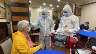 Karantinayı ihlal etti, kumarhanede yakalandı