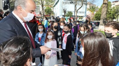 Mudanya’da 23 Nisan coşkusu