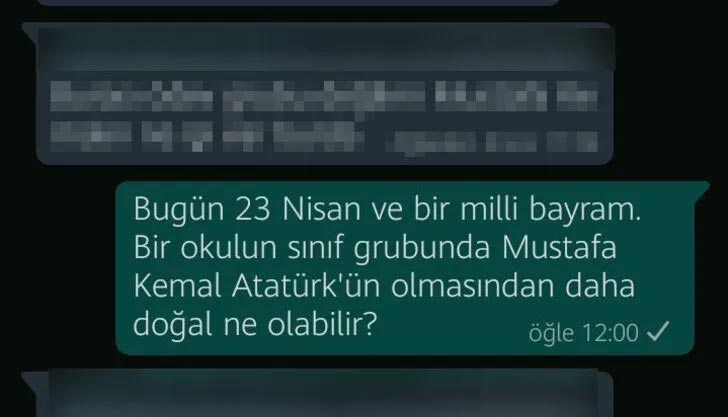 Okulun Whatsapp grubunda Atatürk’e hakaret etmişti! Gözaltına alındı